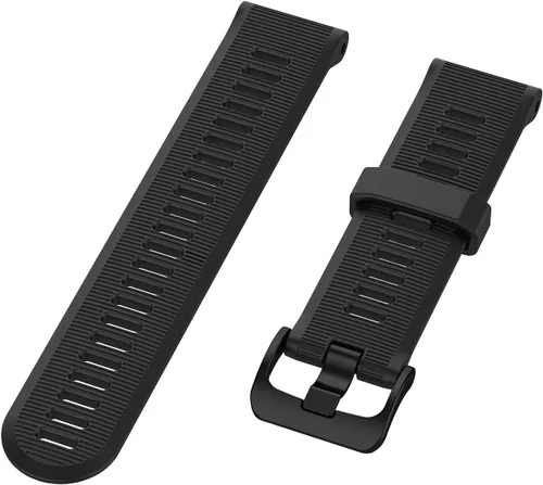 Vista 6 de Correa para Garmin Forerunner 945, correa de repuesto de silicona suave para reloj inteligente Garmin Forerunner 935 (sin rastreador)