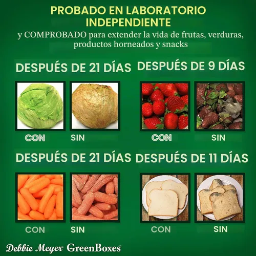 Vista 5 de Debbie Meyer UltraLite GreenBox, contenedores reutilizables