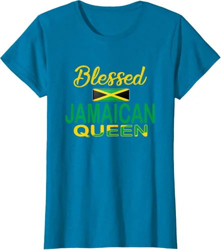 Vista 69 de Blessed Jamaicana Queen Jamaicana para mujer Jamaicana, Negro