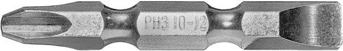 Vista 5 de Century Drill and Tool 70281 Calibre Phillips extra duro y broca de doble extremo ranurada, #1 Phillips y #6-8 ranurada