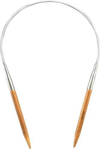 Vista 9 de Mdoker Aguja de tejer circular de bambú tamaño 4 24 pulgadas agujas de tejer circulares para tejer a mano DIY y cualquier proyecto de hilo de tejido