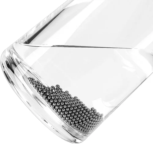 Vista 4 de Navaris 1000 cuentas de limpieza para decantadores, bolas de limpieza reutilizables de acero inoxidable para botellas de vino, decantadores