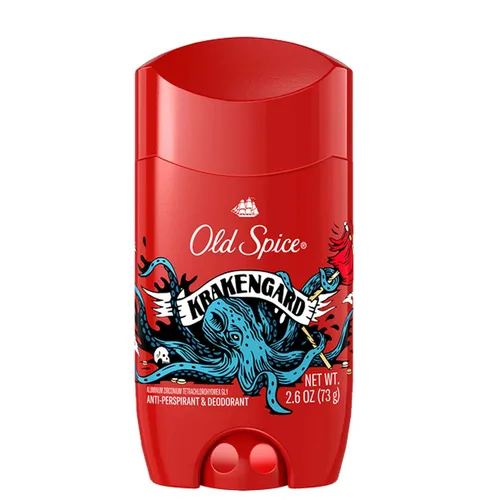 Vista 2 de Old Spice Wild Collection - Antitranspirante y desodorante Krakengard, 2.6 onzas (paquete de 3)