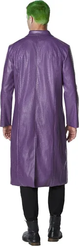 Vista 2 de Spirit Halloween Chaqueta Joker Suicide Squad para adultos, Multicolor