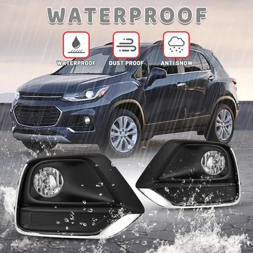Vista 8 de Conjunto de luces antiniebla para Chevy Trax Chevrolet Driver Passenger 2017, 2018, 2019, 2020, 2021, 1 par