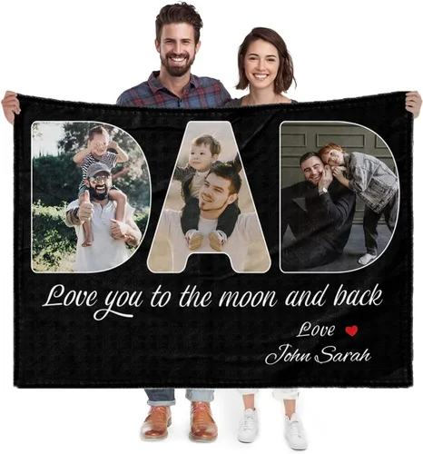 Vista 8 de Manta personalizada con imagen, regalo personalizado para mejores amigas, mejores amigas, hermanas, mejores amigas, manta de franela súper suave
