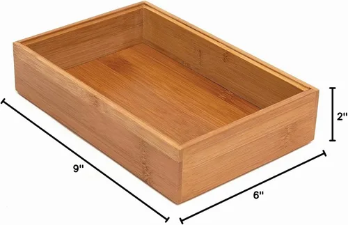 Vista 8 de Lipper International 8181S - Cajas organizadoras apilables, tamaños variados