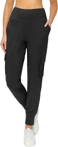 Vista 2 de ALWAYS Cargo Jogger Pants for Women - Super Soft Casual Lounge Sweatpants