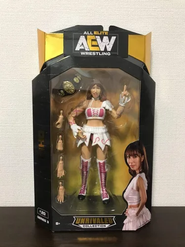 Vista 2 de All Elite Wrestling - Paquete de 1 figura (figura inigualable) W3 - RIHO