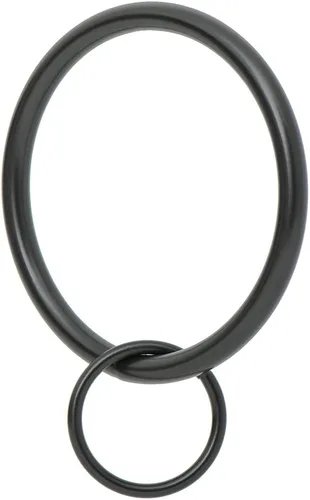 Vista 11 de Ivilon Anillos de Cortina con Ojales de Tapicería - Anillo de 1.7" para Pasadores de Gancho, Juego de 14 - Latón Antiguo Ant Brass