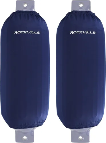 Vista 49 de Rockville C8527NB - Paquete de 4 fundas para guardabarros de barco de 8.5 x Azul marino