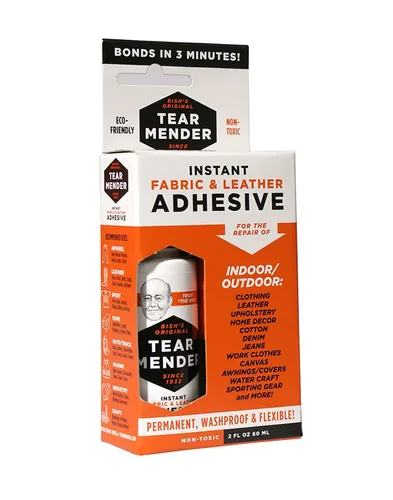 Vista 3 de Adhesivo Tear Mender instantáneo para tela y piel modelo Bish's original, Blanco, 1