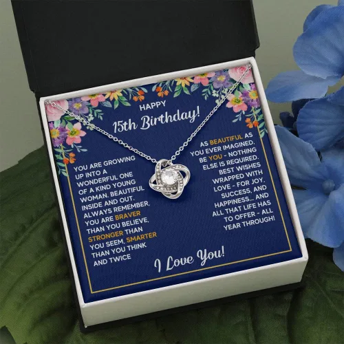 Vista 6 de FG Family Gift Mall Regalos de quinceañera para una niña de 15 años, regalos para cumpleaños de 15 años, ideas de regalo para adolescentes, collar