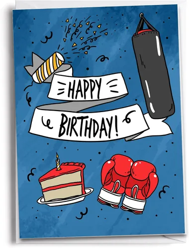 Vista 5 de Feliz cumpleaños ciclista al aire libre - Hombre