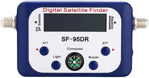 Vista 2 de Zopsc Mini medidor de satélite digital buscador de satélite LCD buscador de fuerza plato Sat Directv LCD Signal Strength Finder for Dish
