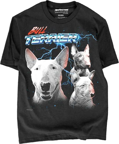 Vista 26 de Camiseta de Heavy Metal de los 80s con Animal en Negro - 100% Algodón - para Hombre y Mujer