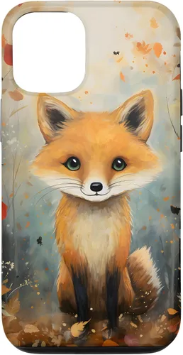 Vista 28 de Cute Fox Fall Woodland Forest Autumn Leaves Case for iPhone 17