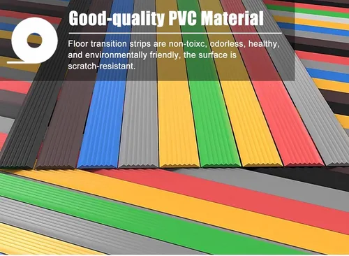 Vista 3 de MPOWRX Non Slip Threshold Transition Strip Wood to Tile, Self-Adhesive Carpet Edge Cover Strip, Flat Floor Gap Connecting Strips for