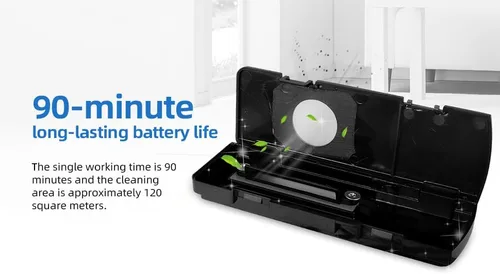 Vista 6 de Robot aspirador, asistente automático de limpieza del hogar, evitación automática de obstáculos, eliminación eficiente del polvo.