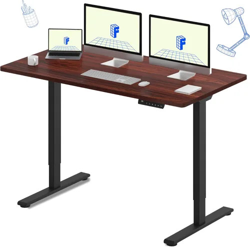 Vista 61 de FLEXISPOT Escritorio eléctrico de pie E3 con motor doble, 48 x 24