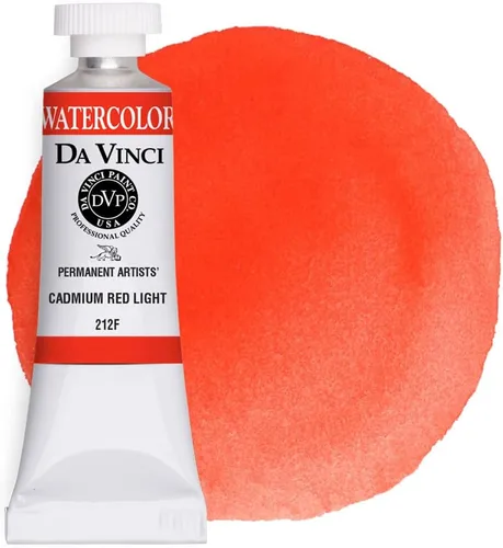 Vista 160 de DA VINCI PAINTS Pintura Acuarela Profesional para Artistas, Azul Cobalto, 15mL