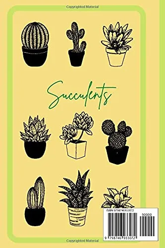 Vista 2 de Succulents Notebook Libreta con Plantas Suculentas
