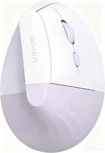 Vista 8 de KYSONA EM18 - Ratón vertical ergonómico inalámbrico, diseño Ergo, mouse inalámbrico Bluetooth para manos medianas, clic silencioso, DPI ajustable