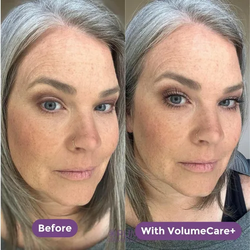 Vista 8 de Rumi Cosmetiques VolumeCare+ Máscara de pestañas para mujeres maduras, fórmula 2 en 1 de longitud y volumen extremos, sin grumos ni descamaciones