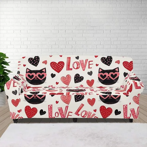 Vista 144 de ZOUTAIRONG Fundas elásticas para sofá con estampado de ramas de camuflaje 3D para sofá, funda para muebles de un solo cojín, decoración del hogar u