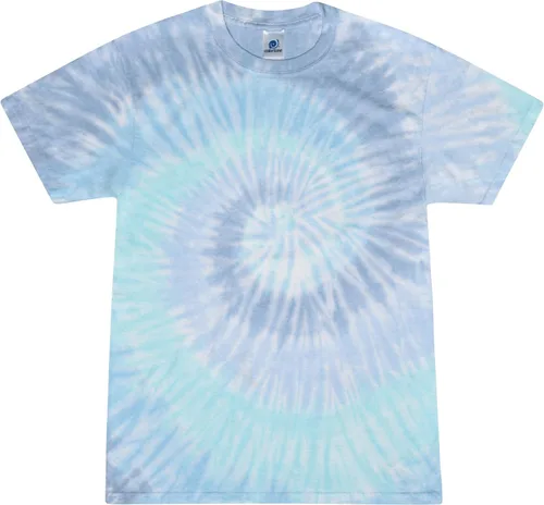 Vista 77 de Colortone Camisetas Tie Dye para Hombre y Mujer - Camisetas de manga corta unisex Tie-Dye para adultos Acadia