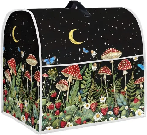 Vista 50 de Butterfly Kitchen Aid - Funda acolchada para batidora de pie, se adapta a todos los modelos de cabezal inclinable y elevador de tazón, tela