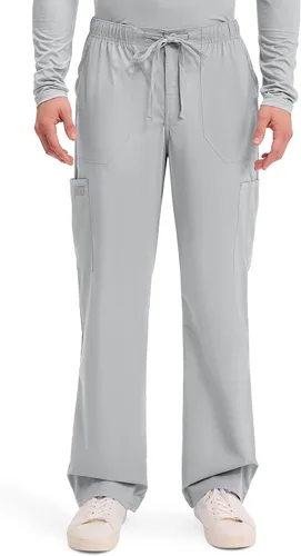 Vista 10 de Cherokee WW Professionals - Pantalones de uniforme médico para hombre con Azul Cielo