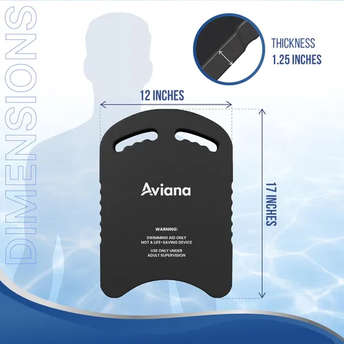Vista 3 de Kickboard - Boya de natación para adultos y jóvenes, flotador de entrenamiento para piscina o equipo de espuma de agua abierta Alta flotabilidad