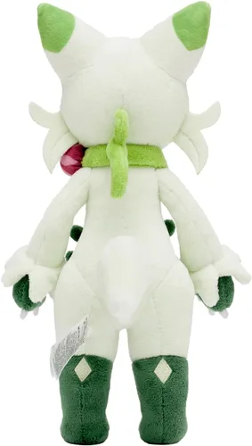 Vista 4 de Pokemon Center Original Floragato - Muñeca de peluche
