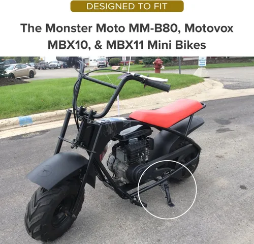 Vista 2 de AlveyTech Soporte para las bicicletas Monster Moto MM-B80, Motovox MBX10 y MBX11 Mini