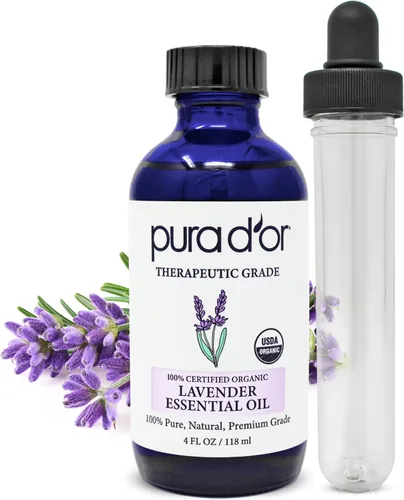 Vista 10 de PURA D'OR Aceite esencial de madera de cedro orgánico (4 onzas con gotero de vidrio) 100% puro y natural de grado terapéutico para cabello, cuerpo