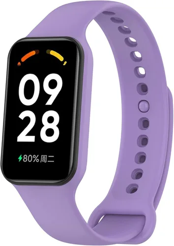 Vista 10 de Compatible con Redmi Band 2 correas de reloj con funda protectora, correa de repuesto de silicona deportiva ajustable para Xiaomi Redmi Band 2 Rosado