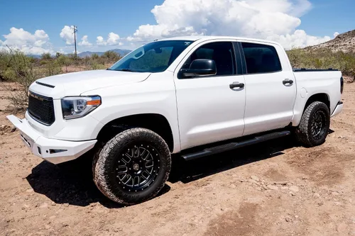 Vista 8 de Raptor Series Estribos escalones de 5 pulgadas de estilo ovalado de aluminio negro compatible con 19-23 Ranger SuperCab/Extended Cab