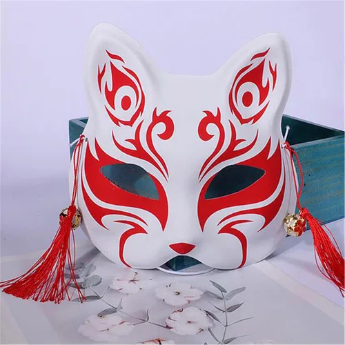 Vista 2 de Sperrins Bells - Máscaras decorativas para cosplay, Halloween, zorros, máscara multifunción