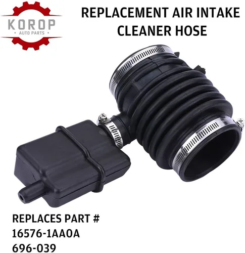 Vista 3 de Manguera de entrada del filtro de aire reemplaza 16576-1AA1A 16576-1AA0A Compatible con Nissan Murano 2009-2013 y Quest 2011-2017 Mangueras de tubo