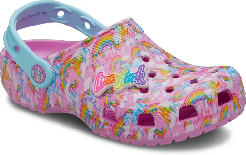 Vista 7 de Crocs Zuecos clásicos unisex para adultos Lisa Frank