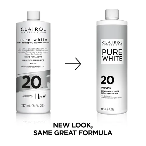 Vista 2 de Clairol Professional Pure White 20 Volume Hair Developers for Lightening & Gray Coverage