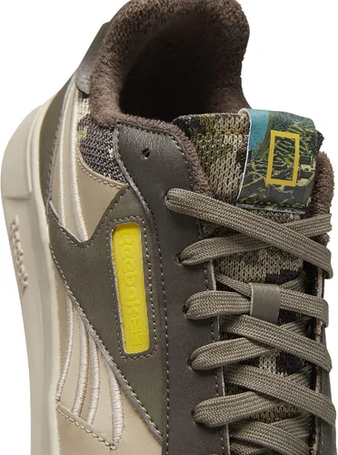 Vista 4 de Reebok Tenis unisex para adultos x National Geographic Club C Legacy Revenge para hombre y mujer