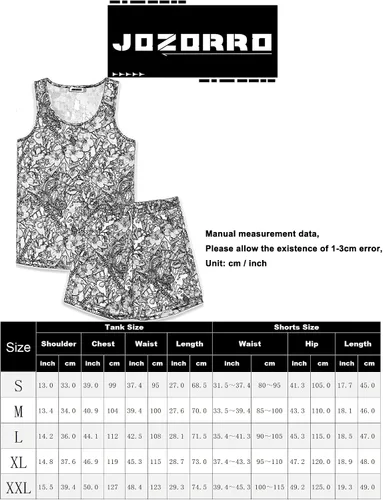 Vista 6 de JoZorro Conjunto de camiseta sin mangas con estampado floral para hombre, camiseta deportiva casual con estampado de lujo, ropa deportiva hawaiana