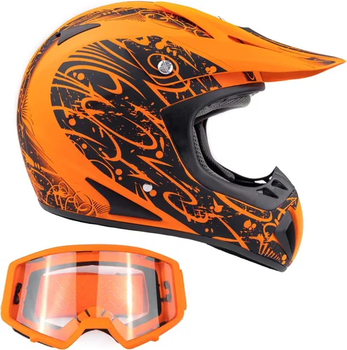 Vista 3 de Casco y gafas todoterreno para adultos
