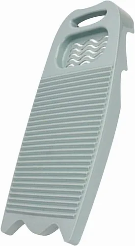 Vista 9 de Tabla de lavado de plástico, tabla de lavar el hogar, herramienta de limpieza manual de ropa para el hogar, dormitorio escolar (azul oscuro)