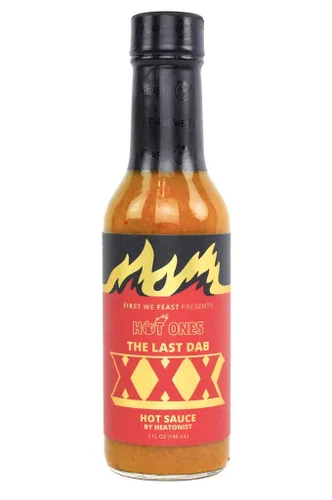 Vista 6 de Hot Ones The Last Dab Apollo - Salsa picante hecha con ingredientes naturales y sabores extra picantes, la única salsa picante en el mundo hecha