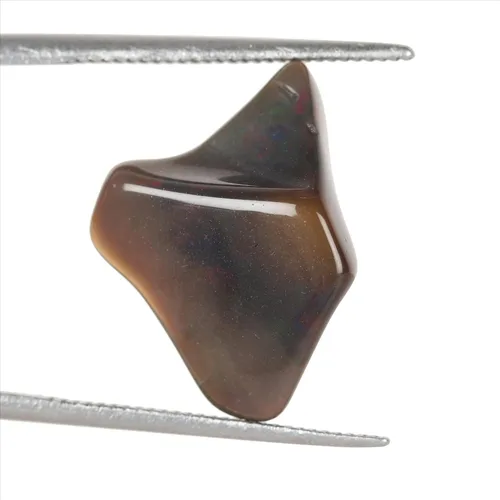 Vista 2 de GEMHUB Piedra preciosa de ópalo de fuego natural de 4.70 quilates. Piedra preciosa AAA cruda, piedra de ópalo de fuego para joyería, Piedra
