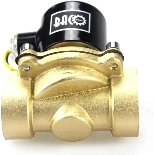 Vista 5 de BACOENG válvula solenoide eléctrica 1/4"-1" DC12 V NPT acero inoxidable/latón NC, 1