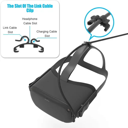 Vista 4 de AMVR Cable Link de transferencia de datos de alta velocidad de 164 pies y carga rápida USB tipo C compatible con auriculares Oculus Quest o Quest 2